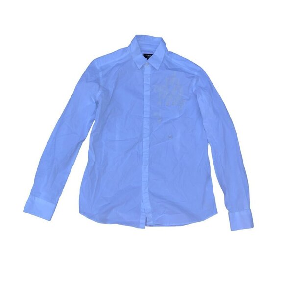 Fendi Dress Shirt Size 41 White - Picture 4 of 12